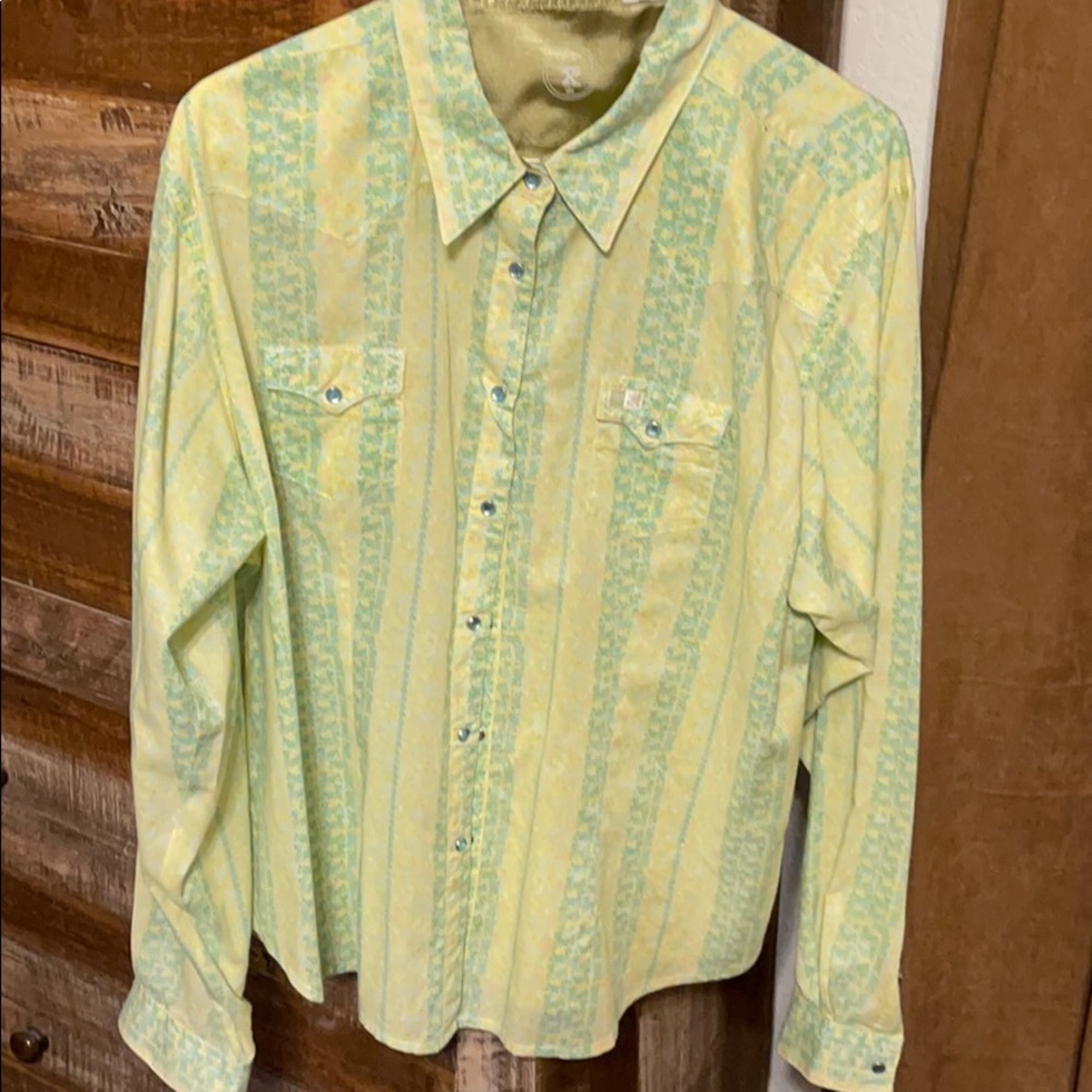 Twenty X long served button down shirt